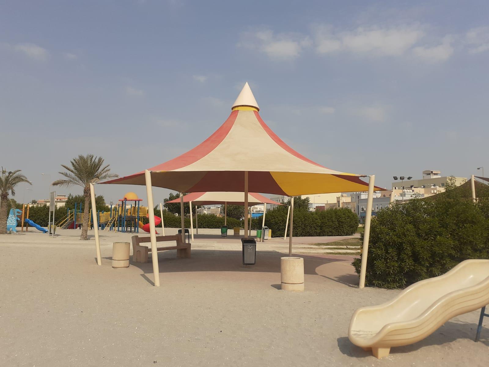 Private School Kids Play Area Conical Shade